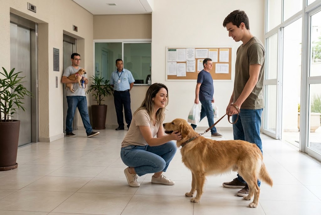 Cachorro no prédio: a regra antiga da convenção ainda vale?